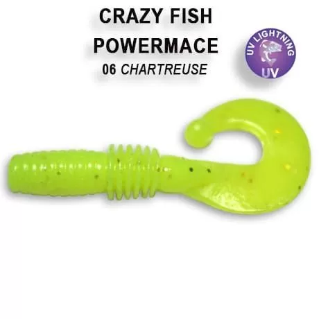 силиконовые приманки Power mace 1.6" 10-40-6-4