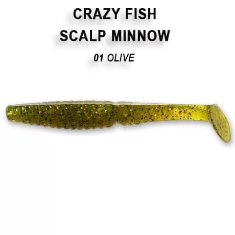 силиконовые приманки Scalp minnow 3.2" 7-80-1-3