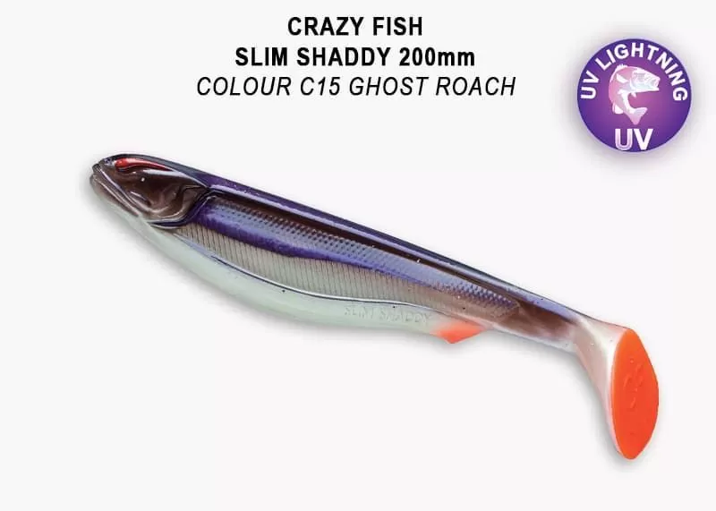 силиконовые приманки Slim shaddy 6.4" 57-160-C15-1