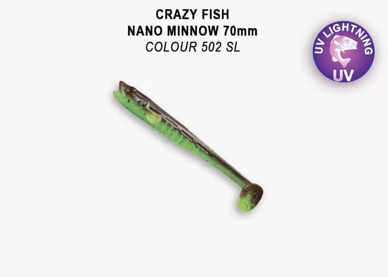 силиконовые приманки Nano minnow 2.8" 53-70-502SL-7