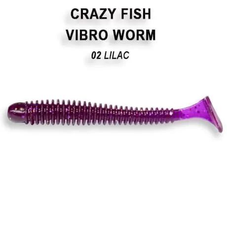 силиконовые приманки Vibro worm 2" 3-50-2-1