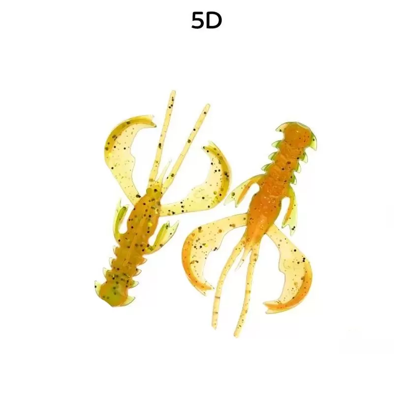 силиконовые приманки Nimble 2.5" 44-65-5d-6