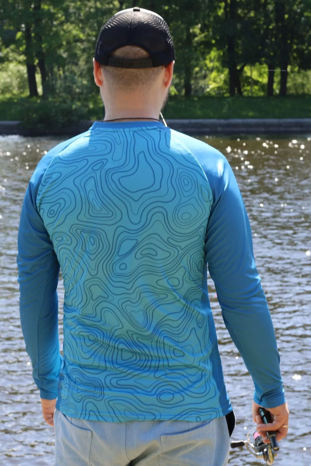 Джерси CF Maps blue