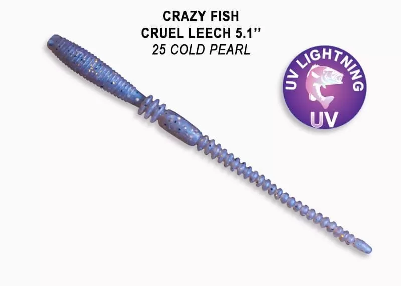 силиконовые приманки Cruel leech 5.1" 42-130-25-6