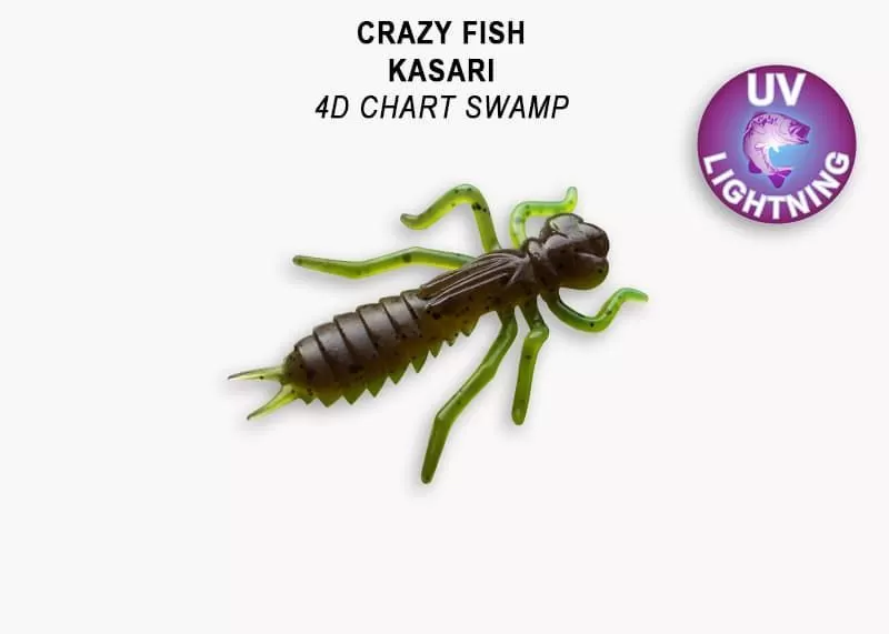 силиконовые приманки Kasari 1.6" 51-40-4d-7-F