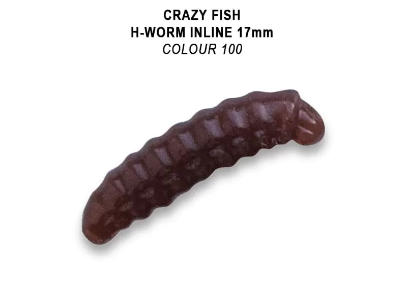 силиконовые приманки MF H-Worm inline 0.7" 60 шт (6*10) 62-17-100-7-EF