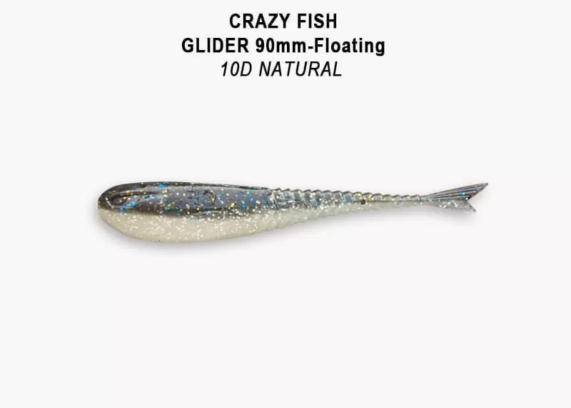 силиконовые приманки Glider 3.5" 36-90-10d-6-F