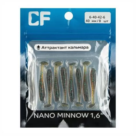 Nano minnow 1.6" 6-40-42-6