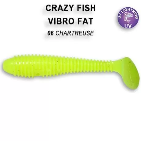 силиконовые приманки Vibro fat 2.7" 1-71-6-1