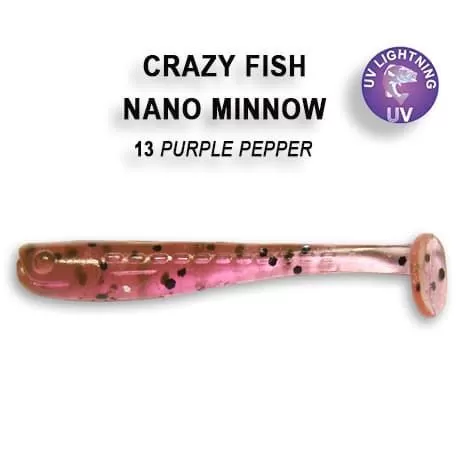 силиконовые приманки Nano minnow 1.6" 6-40-13-1