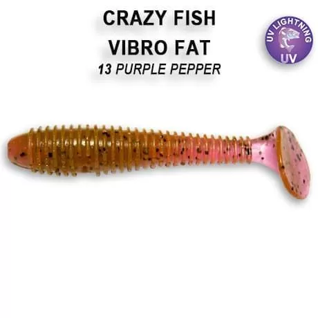 силиконовые приманки Vibro fat 2.7" 1-71-13-1