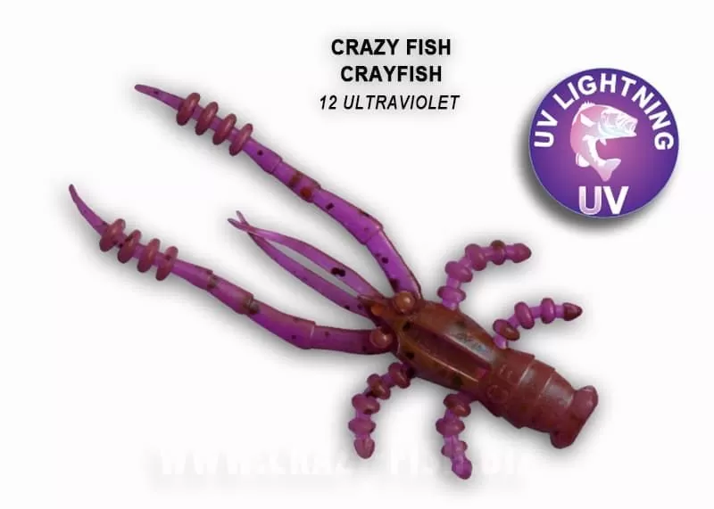 силиконовые приманки Crayfish 1.8" 26-45-12-4