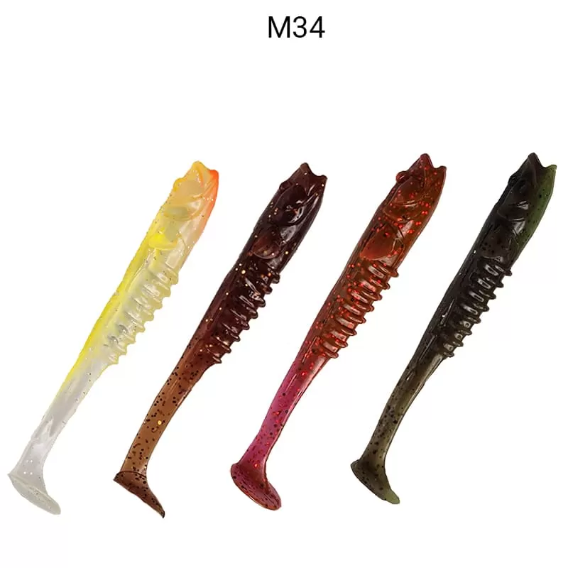 силиконовые приманки Nano minnow 5" 55-120-M34-7