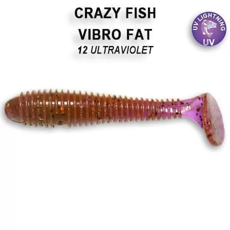 силиконовые приманки Vibro fat 2.7" 1-71-12-1