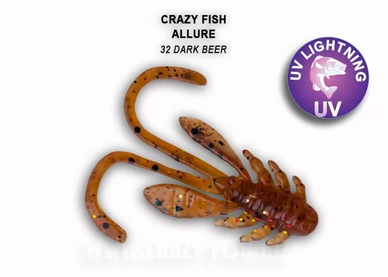 силиконовые приманки Allure 1.6" 23-40-32-6