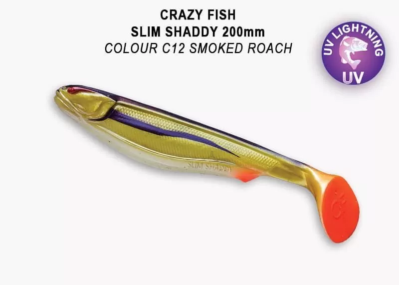 силиконовые приманки Slim shaddy 6.4" 57-160-C12-1