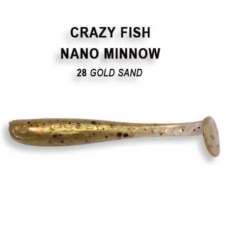 силиконовые приманки Nano minnow 1.6" 6-40-28-4