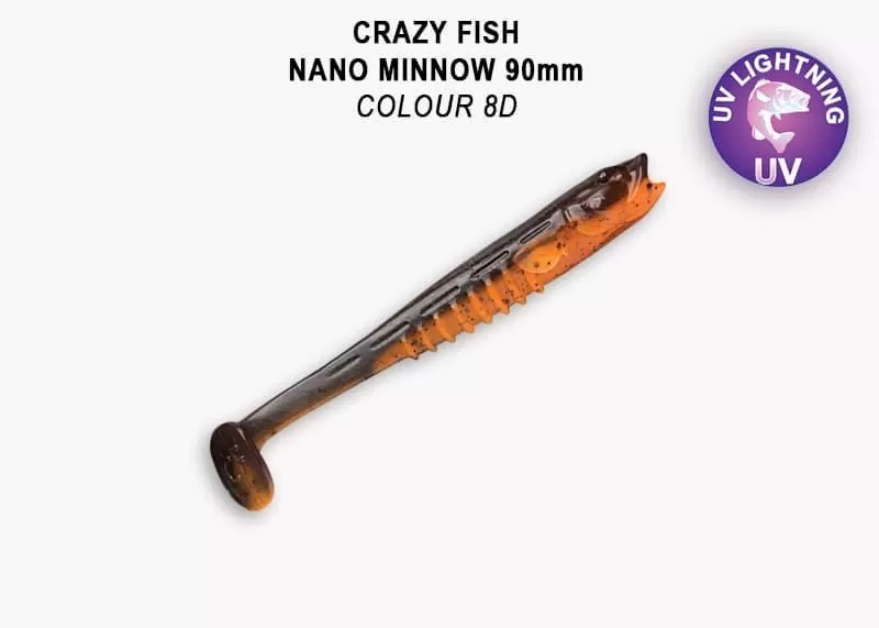 силиконовые приманки Nano minnow 3.5" 54-90-8d-7