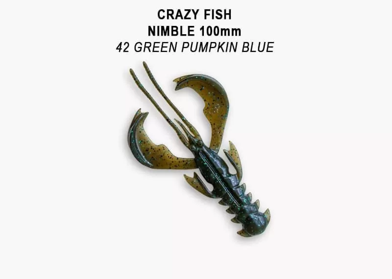 силиконовые приманки Nimble 4" 43-100-42-6