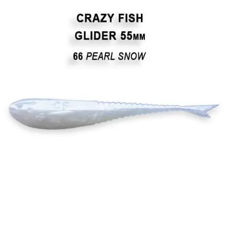 силиконовые приманки Glider 2.2" 35-55-66-6