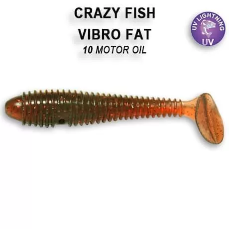 силиконовые приманки Vibro fat 2.7" 1-71-10-2