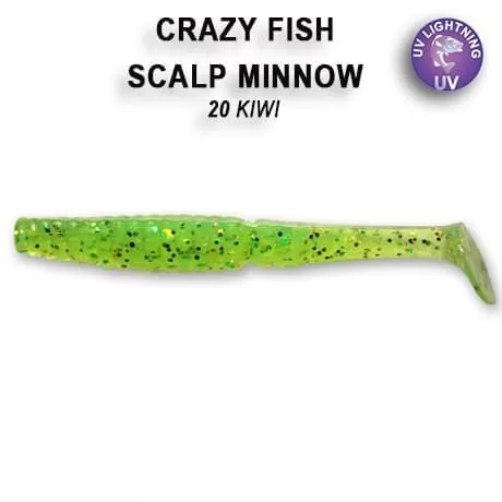 силиконовые приманки Scalp minnow 3.2" 7-80-20-4